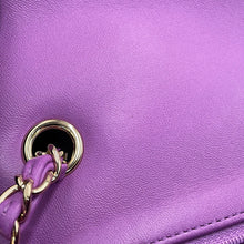 Load image into Gallery viewer, CHANEL Mini Matelasse Single Flap Single Chain Shoulder Bag Purple/MulticolorA69900-B07741-NG819 Tweed Lambskin Size 20