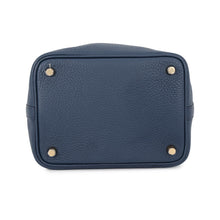 Load image into Gallery viewer, HERMES Picotin Lock Blue de Prusse Taurillon Clemence Size PM