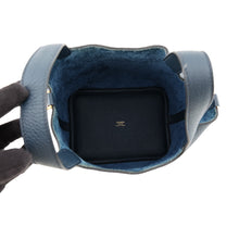 Load image into Gallery viewer, HERMES Picotin Lock Blue de Prusse Taurillon Clemence Size PM