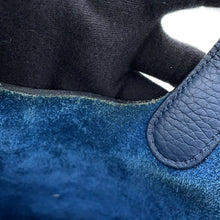 Load image into Gallery viewer, HERMES Picotin Lock Blue de Prusse Taurillon Clemence Size PM