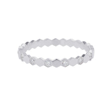 Load image into Gallery viewer, Chaumet B. de Chaumet Diamond Ring Size 55/#15081890 18K White Gold
