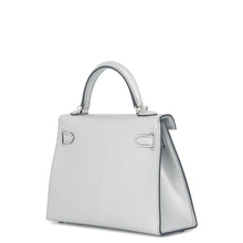 Load image into Gallery viewer, HERMES Mini Kelly 2 Argent Chevre Shamqila