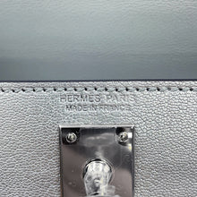 Load image into Gallery viewer, HERMES Mini Kelly 2 Argent Chevre Shamqila