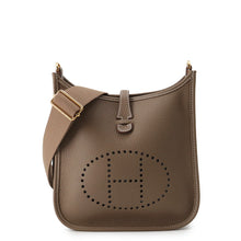 将图像加载到图库查看器中,HERMES Evelyne3 Etoupe Taurillon Clemence Size 23
