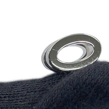 将图像加载到图库查看器中,HERMES Pop Ash Earrings Size Mini Black Metal Lacquer