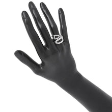 Load image into Gallery viewer, HERMES Chaine d'Ancre Twist Punk Ring Size PM/51/#11 SV925