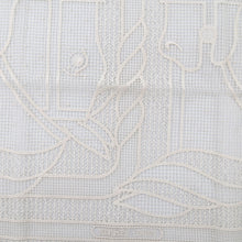 将图像加载到图库查看器中,HERMES Carre Quadrille Size 60 Ivoire Cotton40% Silk60%