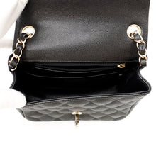 将图像加载到图库查看器中,CHANEL Matelasse ChainShoulder Bag BlackA35200 Caviar Leather Size Mini