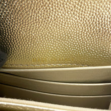 Load image into Gallery viewer, CHANEL Compact wallet GoldAP4709 B22661 Caviar Leather