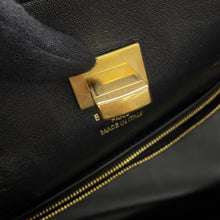 Load image into Gallery viewer, BALENCIAGA Bel Air Carryall Black835670 Embossed Leather Size Medium