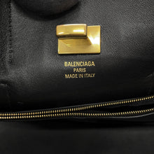 Load image into Gallery viewer, BALENCIAGA Bel Air Carryall Black835670 Embossed Leather Size Medium