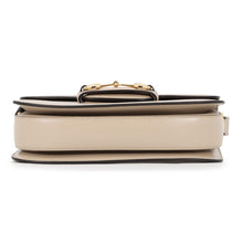 Load image into Gallery viewer, GUCCI Horsebit 1955 Shoulder Bag Greige602204 Leather Size Medium