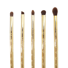 将图像加载到图库查看器中,LOUIS VUITTON Lip & Eye Brush Set Brown/GoldLBC001 Monogram