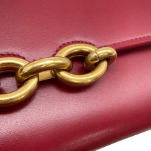 Load image into Gallery viewer, SAINT LAURENT PARIS Le Maillon WOC Wallet-on-Chain Red696608 Leather