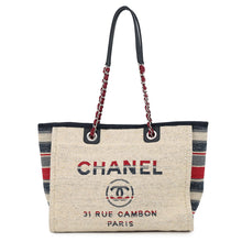 Load image into Gallery viewer, CHANEL Deauville Beige/MulticolorA67001 Canvas Size MM