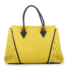 Load image into Gallery viewer, LOUIS VUITTON Tote W Pistachio/BrownM94337 Veau Cachemire Calf Leather Monogram Velour Size PM