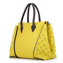 Load image into Gallery viewer, LOUIS VUITTON Tote W Pistachio/BrownM94337 Veau Cachemire Calf Leather Monogram Velour Size PM