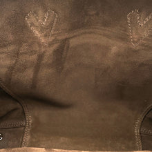 Load image into Gallery viewer, LOUIS VUITTON Tote W Pistachio/BrownM94337 Veau Cachemire Calf Leather Monogram Velour Size PM