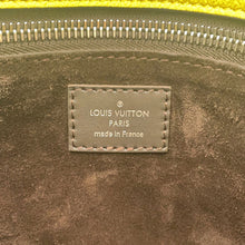 Load image into Gallery viewer, LOUIS VUITTON Tote W Pistachio/BrownM94337 Veau Cachemire Calf Leather Monogram Velour Size PM