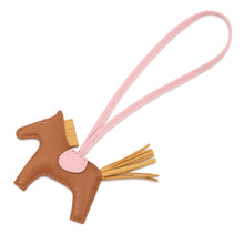 Load image into Gallery viewer, HERMES Rodeo Gold/ Paille/Rose Sakura Lambskin Size PM