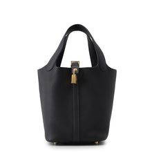 将图像加载到图库查看器中,HERMES Picotin Lock Caban Taurillon Clemence Size PM