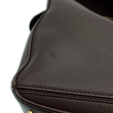 Load image into Gallery viewer, LOEWE Feather Light Puzzle Bag Dark ChestnutA510PLSX13 Feather Light Napalm Size Small
