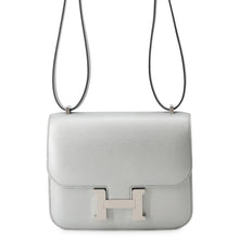 Load image into Gallery viewer, HERMES Constance 3 Miroir Argent Chevre Shamqila Size Mini