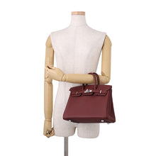 将图像加载到图库查看器中,HERMES Birkin Rouge H Togo Leather Size 25