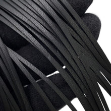 Load image into Gallery viewer, HERMES Twilly Fringe Les Crèmes à Pois Black/Moldore/White Silk Lambskin