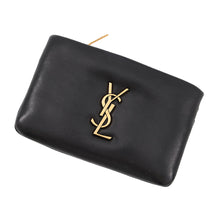 Load image into Gallery viewer, SAINT LAURENT PARIS Calypso Coin purse Black778113AACX71000 Lambskin