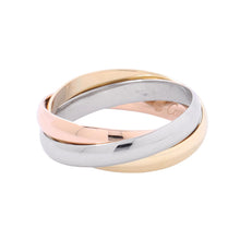 Load image into Gallery viewer, CARTIER Trinity Ring Small Size SM/47/#7B4086100 K18YG K18PG K18WG
