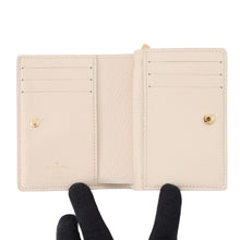 Load image into Gallery viewer, LOUIS VUITTON Portefeuille Clare Cream/Rose TrianonM81927 Monogram Empreinte Leather