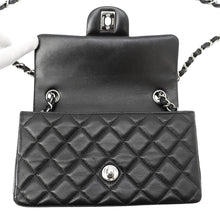Load image into Gallery viewer, CHANEL Mini Matelasse Single Flap Single Chain Shoulder Bag BlackA69900 Lambskin Size Mini