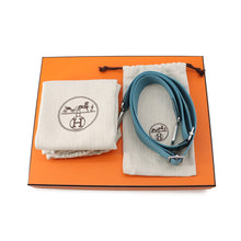 Load image into Gallery viewer, HERMES Evelyne3 New Blue Jean Taurillon Clemence Size 23