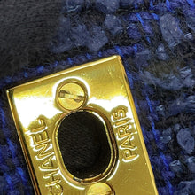 Load image into Gallery viewer, CHANEL Parent-child Bag Navy Tweed