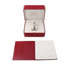将图像加载到图库查看器中,CARTIER PANTHERE SM W21.5mm Stainless Steel Ivory DialW25033P5