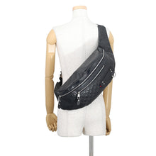 Load image into Gallery viewer, GUCCI Guccissima Crossbody Bag Navy246409 Leather
