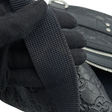 Load image into Gallery viewer, GUCCI Guccissima Crossbody Bag Navy246409 Leather
