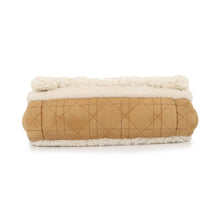 将图像加载到图库查看器中,Dior Karo Shoulder Bag Beige/WhiteM9241UMMN Mouton Shearling
