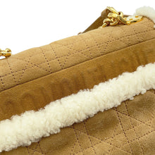 将图像加载到图库查看器中,Dior Karo Shoulder Bag Beige/WhiteM9241UMMN Mouton Shearling