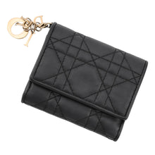 Load image into Gallery viewer, Dior Lady Dior Lotus Wallet BlackS0181ONMJ_M900 Lambskin
