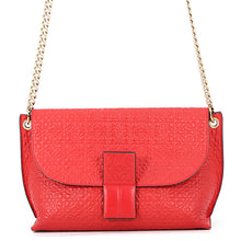 Load image into Gallery viewer, LOEWE Avenue Shoulder Bag Red Leather