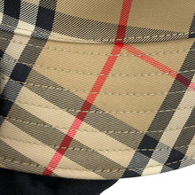 Load image into Gallery viewer, BURBERRY Vintage check bucket hat Size L Beige/Black/Red8021508 Cotton57% Polyester43%