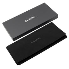 Load image into Gallery viewer, CHANEL CC Logo Chain Long Necklace Black/SilverABF162 B19836 Patent Leather