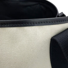 Load image into Gallery viewer, BALENCIAGA Navy Kabas White/Black5812922HH3N9260 Canvas Leather Size M