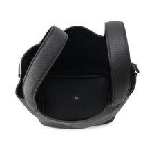 Load image into Gallery viewer, HERMES Picotin Lock Black Taurillon Clemence Size PM