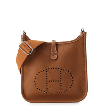 将图像加载到图库查看器中,HERMES Evelyne3 Gold Taurillon Clemence Size 23