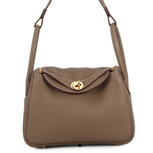 将图像加载到图库查看器中,HERMES Lindy Etoupe Taurillon Clemence Size 26