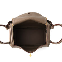 将图像加载到图库查看器中,HERMES Lindy Etoupe Taurillon Clemence Size 26