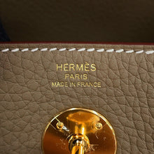 将图像加载到图库查看器中,HERMES Lindy Etoupe Taurillon Clemence Size 26